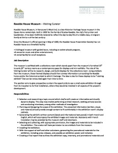 Visitingcurator Pdf