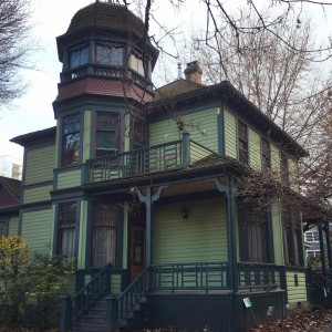 House Outside Side View